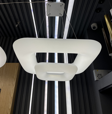 لوستر آویز مربعی